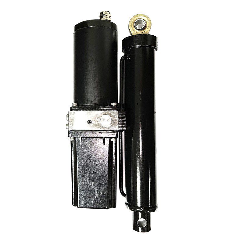 工业级伸缩杆液压推杆 微型液压动力分体式 可调行程电动液压推杆