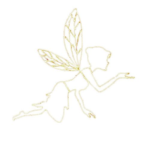 百界新款婚庆道具铁艺精灵摆件婚礼舞台装饰挂件灯婚庆天使吊顶灯