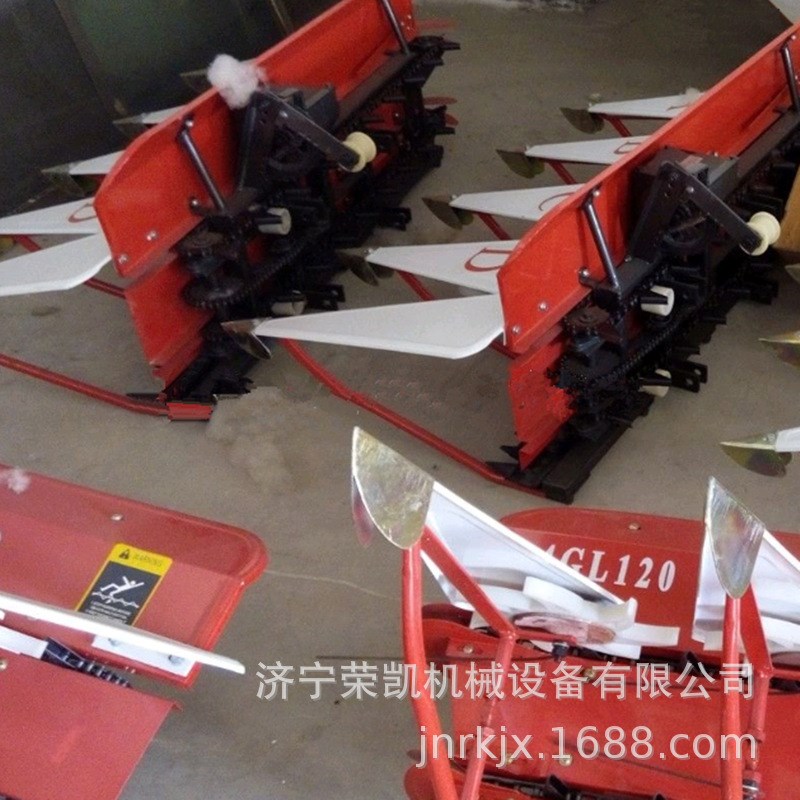 稻谷秸秆皇竹草割倒机 辣椒大豆收割晾晒机 农作物手扶配套割晒机