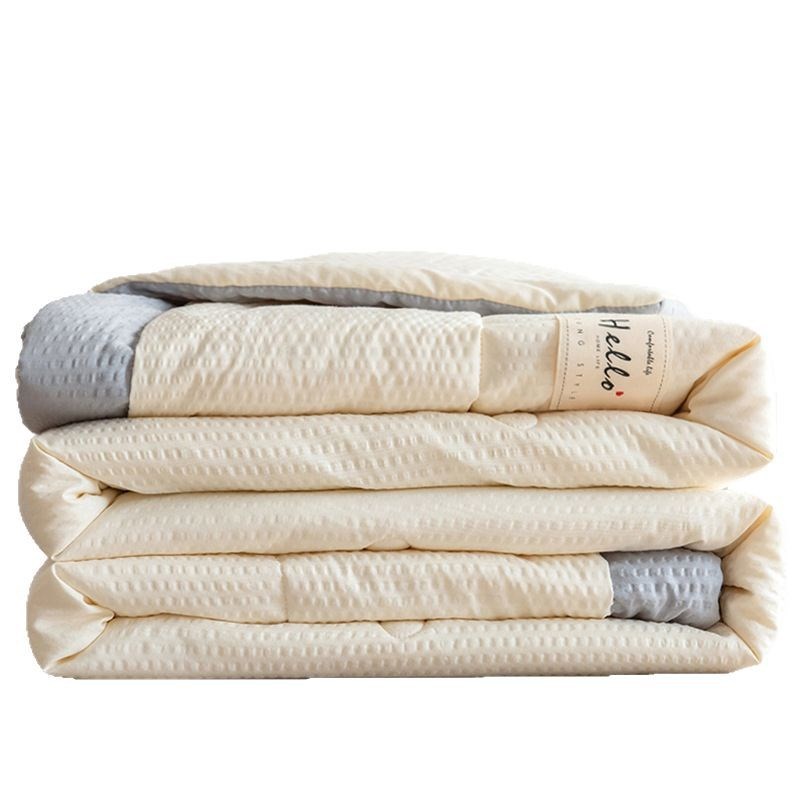 大豆纤维夏被夏凉被单双人四季被宿舍可机水洗夏季薄被子空调被