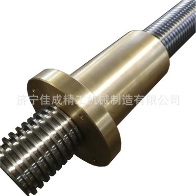 加工大型精密机床梯形丝杆Tr60T70T80T90T100T120正反牙传动