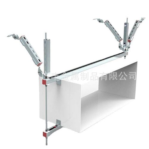 现货风管抗震支架 00*200CM风管双侧0角铁法兰风管32*20*2CM风管