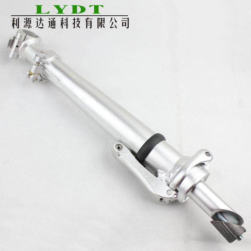 铝折叠把立有牙25.折4叠车通用配高折度可调折叠立管叠车016自行