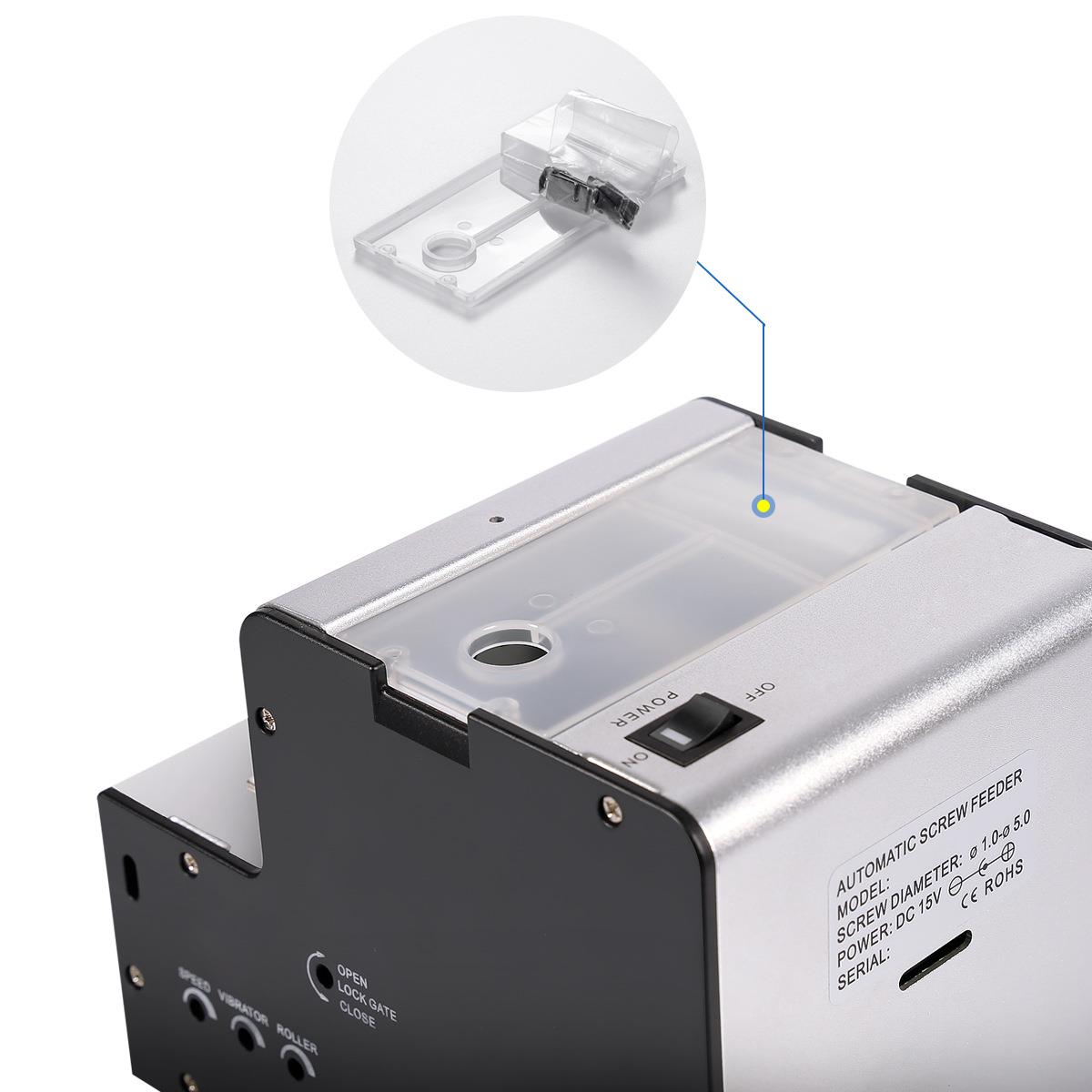 5好伙伴At100全自螺动丝排HHB-At10列机数显可调轨道持式螺丝机送