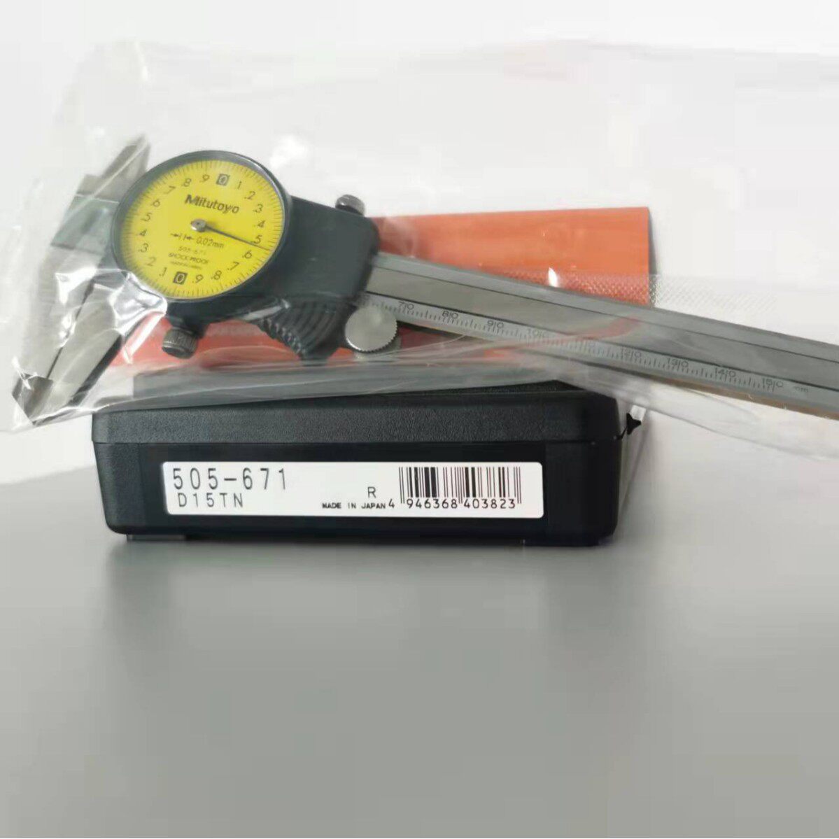 三丰表盘卡尺 0-150/0.02mm 505-671 D15TX