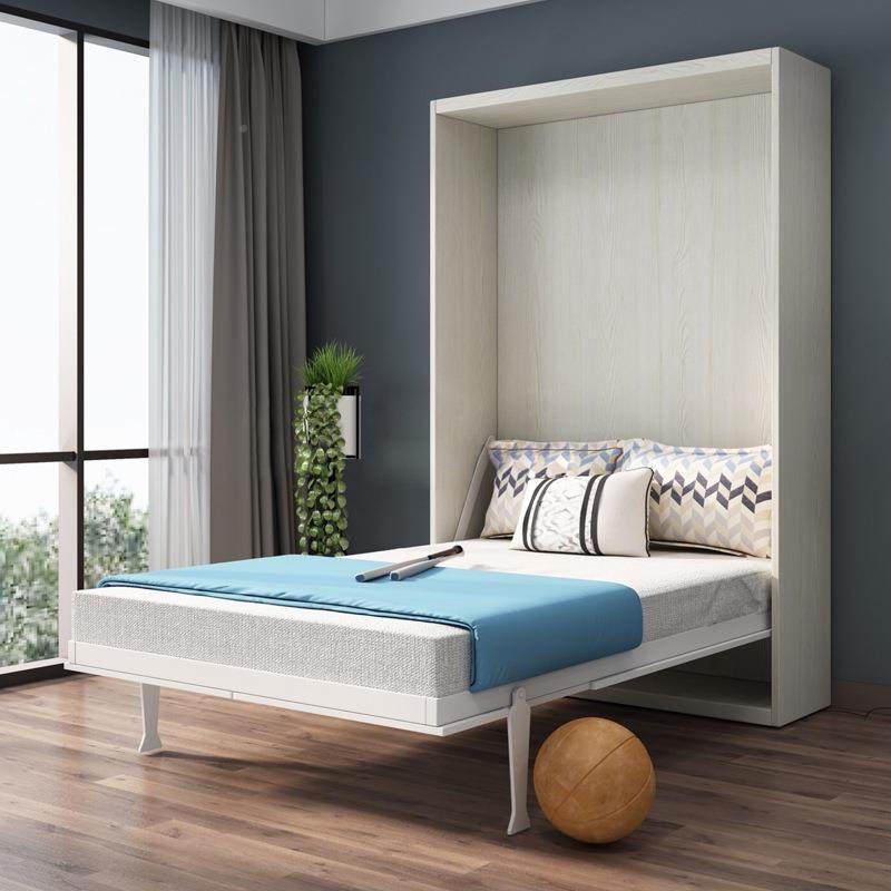 厂家AMM-KL电直销电动控正翻自动床脚隐形床壁金折叠床隐藏壁柜床