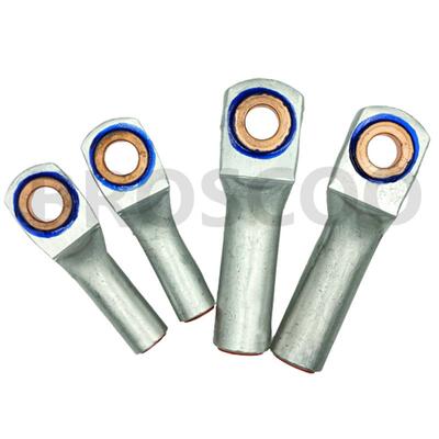 DTL3铝双金-属连铜接器铜环内嵌铜铝接线端子新557型铜铝型鼻子