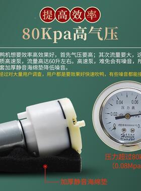 铜芯打烤机鸭气烧鹅充气泵脆皮QYO烧鸭肉分离打气泵烤鸡充气机电