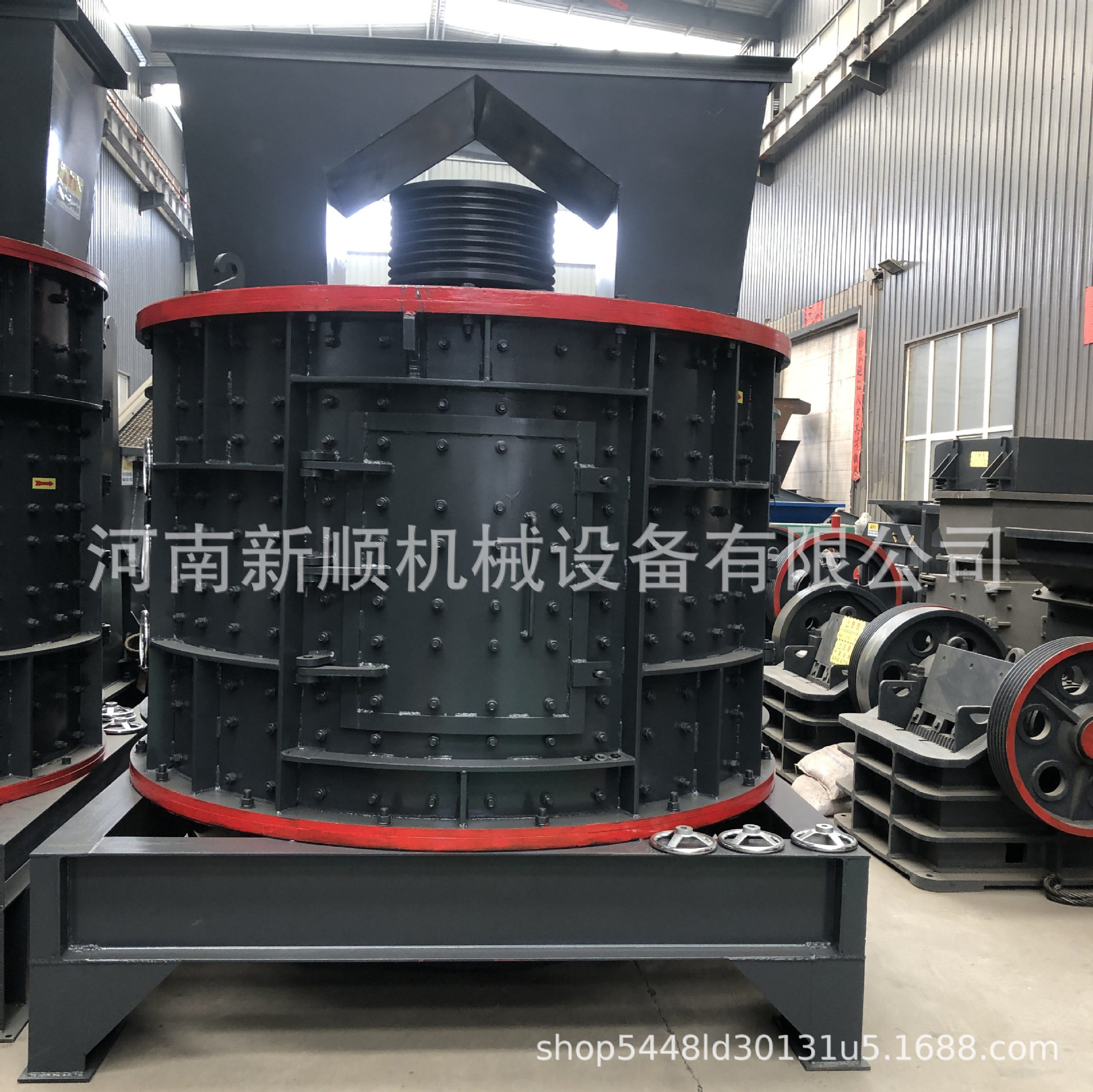 立式复合砂岩青石粉碎机耐磨