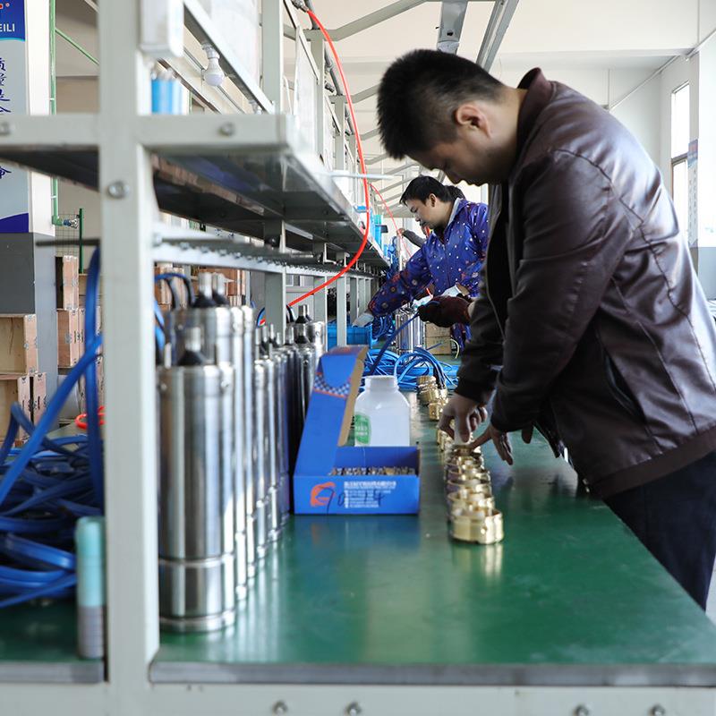 太阳能伏不锈钢深井泵24V48水V7泵2V无刷直流太阳MYG能潜光水泵