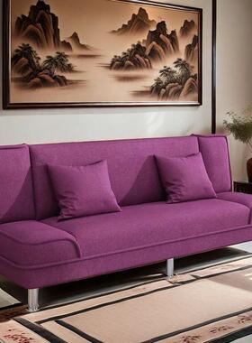 AVN简易客厅可折两叠用小户型出租屋沙租发出房长条发沙凳简约便