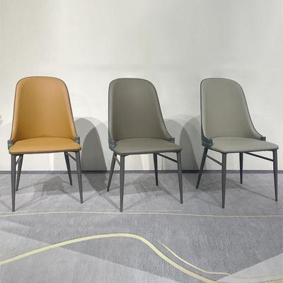 O-79餐椅家用现代简约皮样艺凳意式Y极简设计ERG师餐桌椅酒店板间