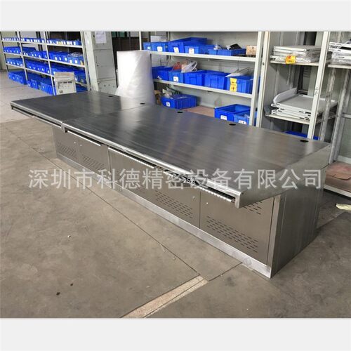 304不锈钢豪华型监控操作台 双联多联控制台 弧形指挥台调度台