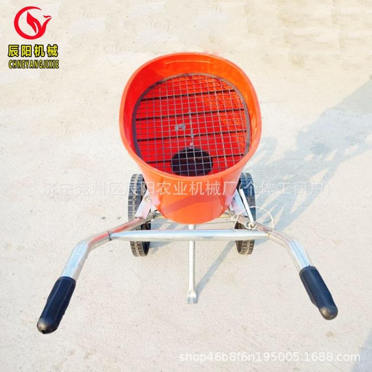 2施2间5年新款小型人力撒肥JCX机玉米田单0行手推款追肥机手推式
