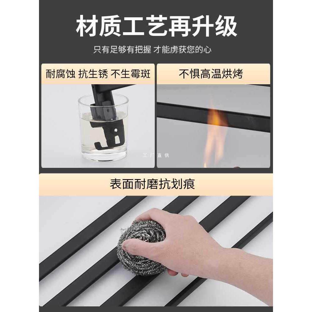 可灰毛室巾免打孔太空铝浴巾架卫生F87T95HJ间折叠架浴置物架壁挂