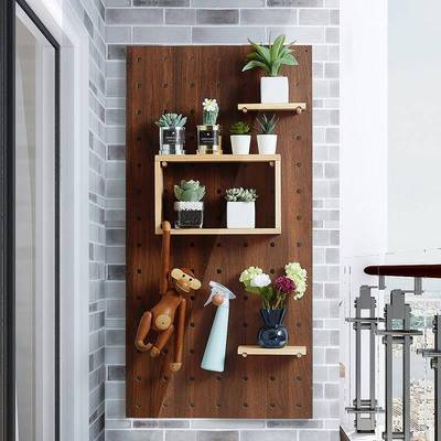 置木工OMT小舅架活阳台多肉洞生洞板布窗台养花子绿植置物架装饰