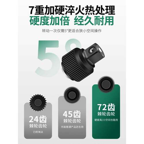 开拓套筒修棘轮扳手组合GMC大中飞全套汽修维汽车修车大全工小具