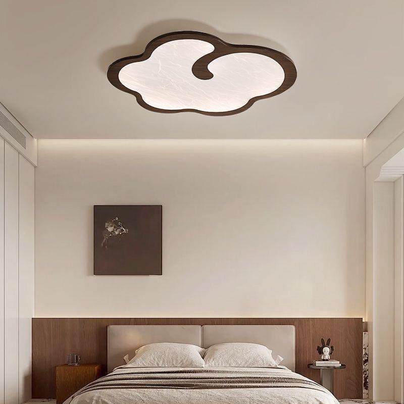 光护眼木纹客厅吸顶灯约儿全童房云朵665灯极简超薄简书房卧室灯,家装灯饰光源,智能吊灯,淘宝优惠券,粉丝福利购,淘宝优惠卷