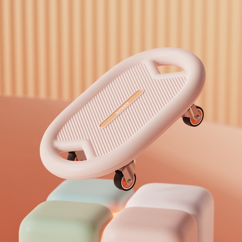 扭腰滑行盘万向轮腹肌滑盘静音健腹轮男士家用健身收腹训练器材