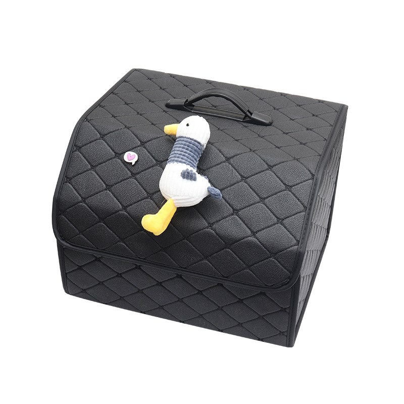 汽车后备箱收纳箱车用品大全实用网红整理箱车尾箱储物箱车载好物