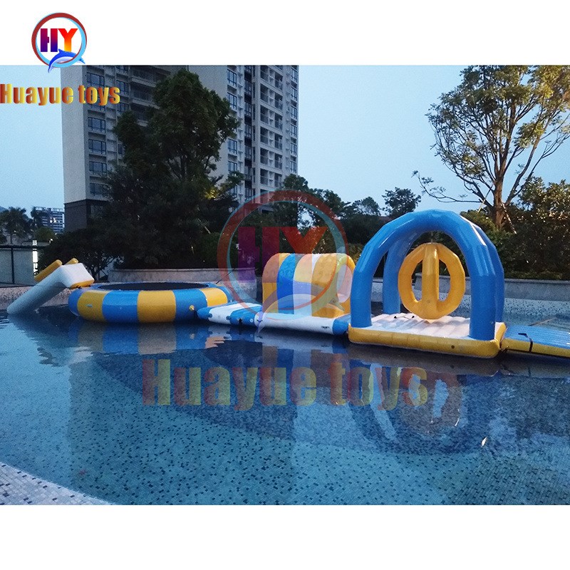 水上闯关海上小冲关移动水上乐园大型游乐设备充气水上滑梯气模厂