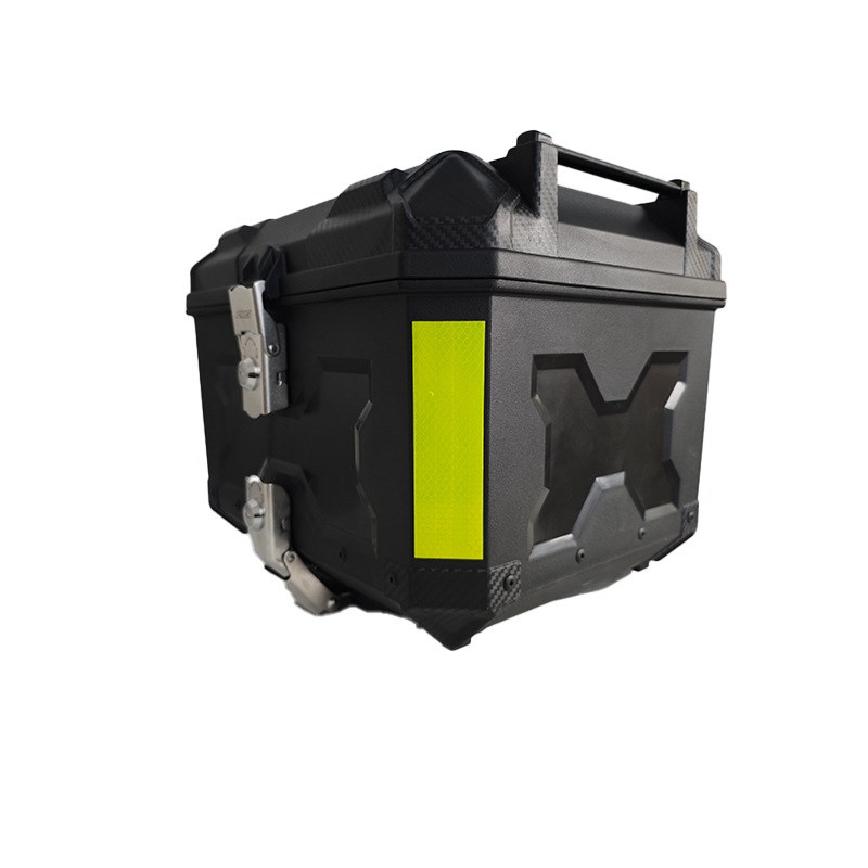 摩托车后备箱电动车踏板尾箱后尾箱通用大容量储物箱边箱行李箱