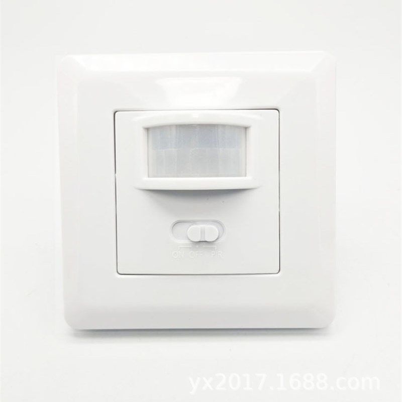 2019新款86款红外线感应开关110V-220V人体感应器普通开关两用