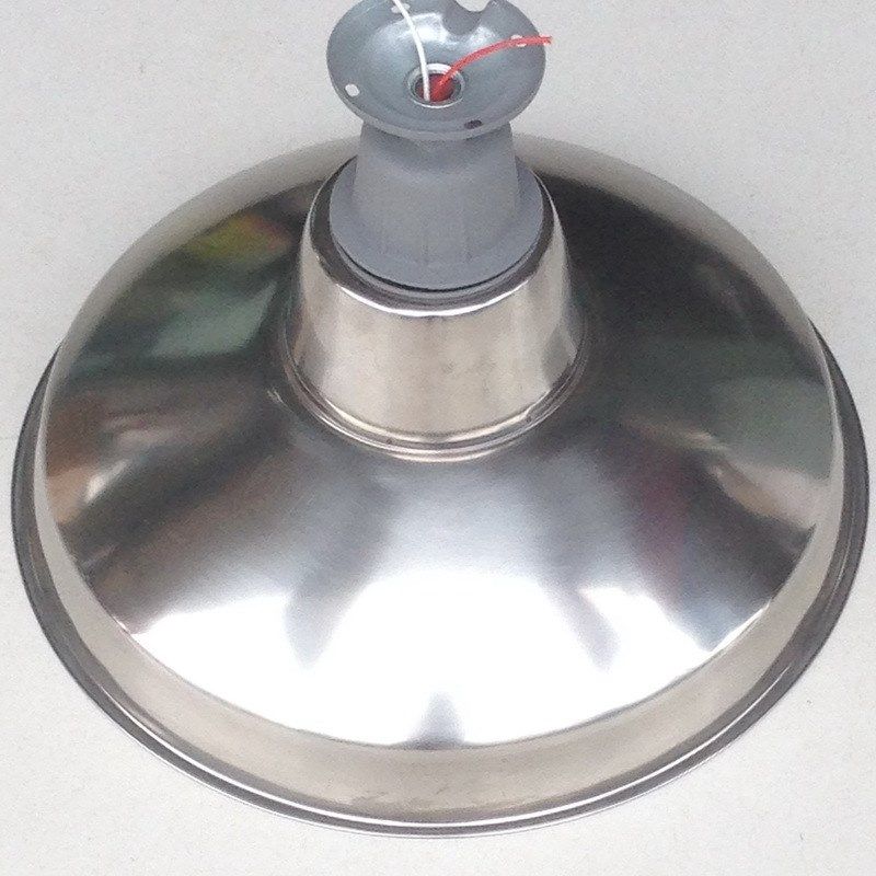 厂家直销不锈钢马路弯灯灯罩现代简约吊灯不锈钢灯罩16寸B