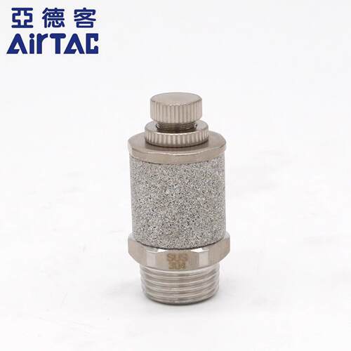 原装亚德客节流型不锈钢消声器 BESL01-S BESL02-S BESL03/04-S