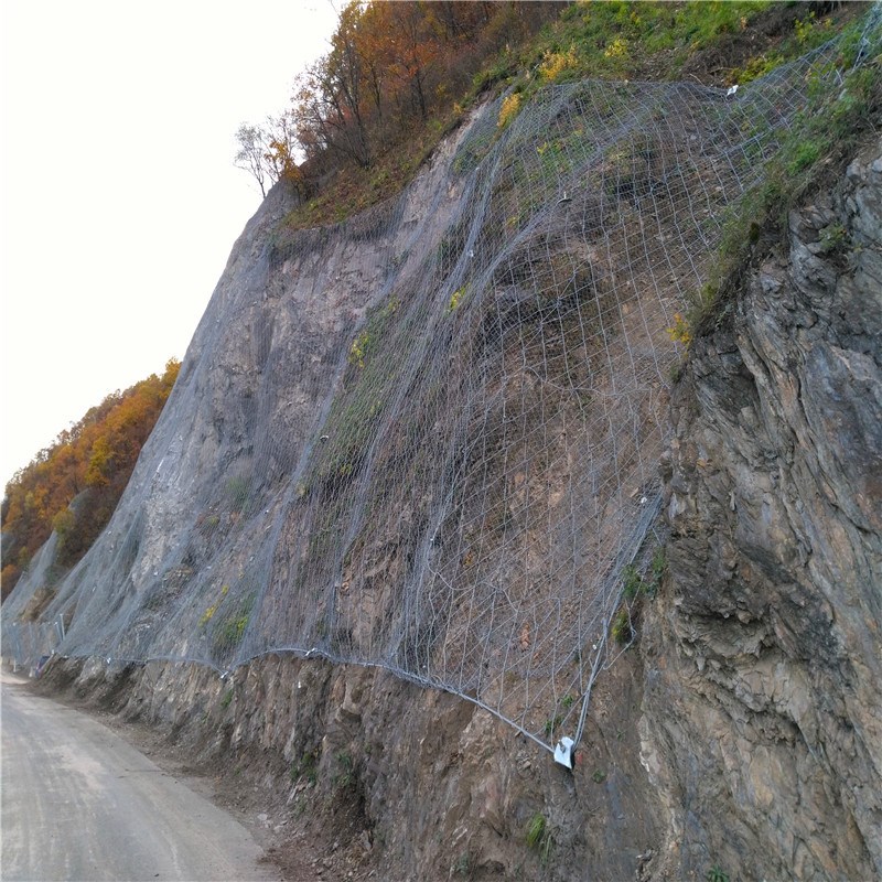 被动网  防落石防护网 边坡防护网 主动网 被动边坡防护网