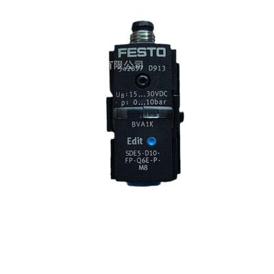 FESTO压力开关SDE5-D10-O-Q6E-P-M8 527467 527461 542901 529027