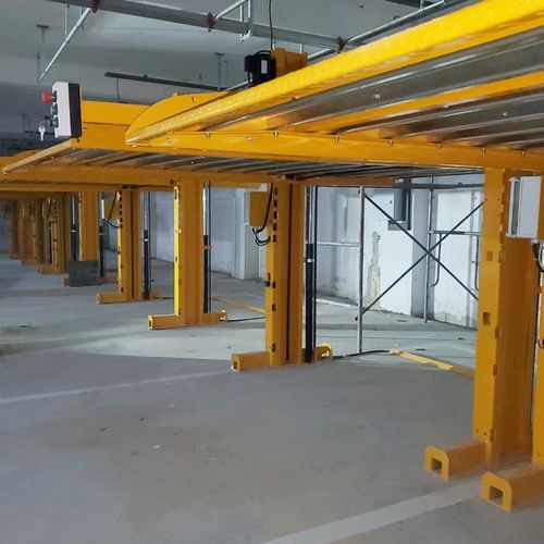 升降横移立体车库户外家用停车设备可移动式立体车库停车设备