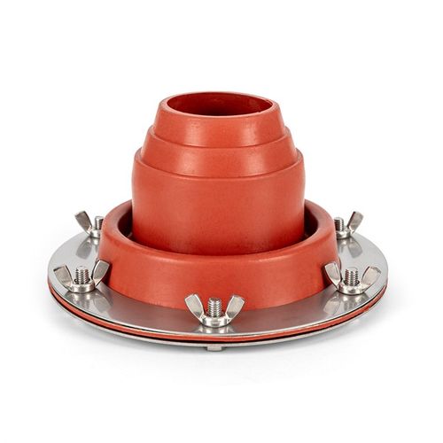 户外帐篷柴火炉烟囱防烫器硅胶圈隔热套日式烤火炉取暖炉烟囱套