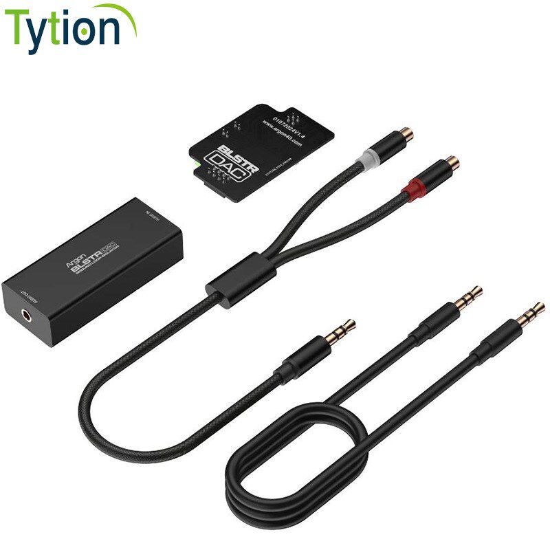 树莓派5 Argon BLSTR DAC 共地AUX音频隔离降噪电流滤波器RCA输出