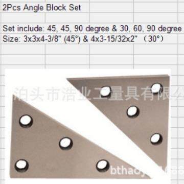 2套件角度量块角块规角度45°/45块规45°/90度°30°/06°