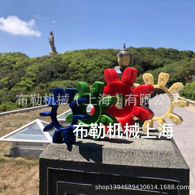 E55星型胶圈5/聚氨酯缓冲垫E6梅花联轴器弹LCR性体GS9实心减S震胶