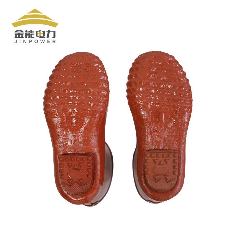 金能电力25kv高压绝缘靴防触电橡胶金能电力电工靴防护绝缘靴中筒