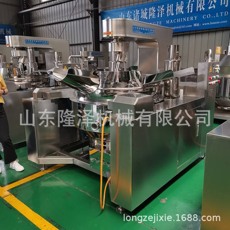 配餐用全自动炒菜机 商用快餐炒菜机 大型自动炒菜机厂家