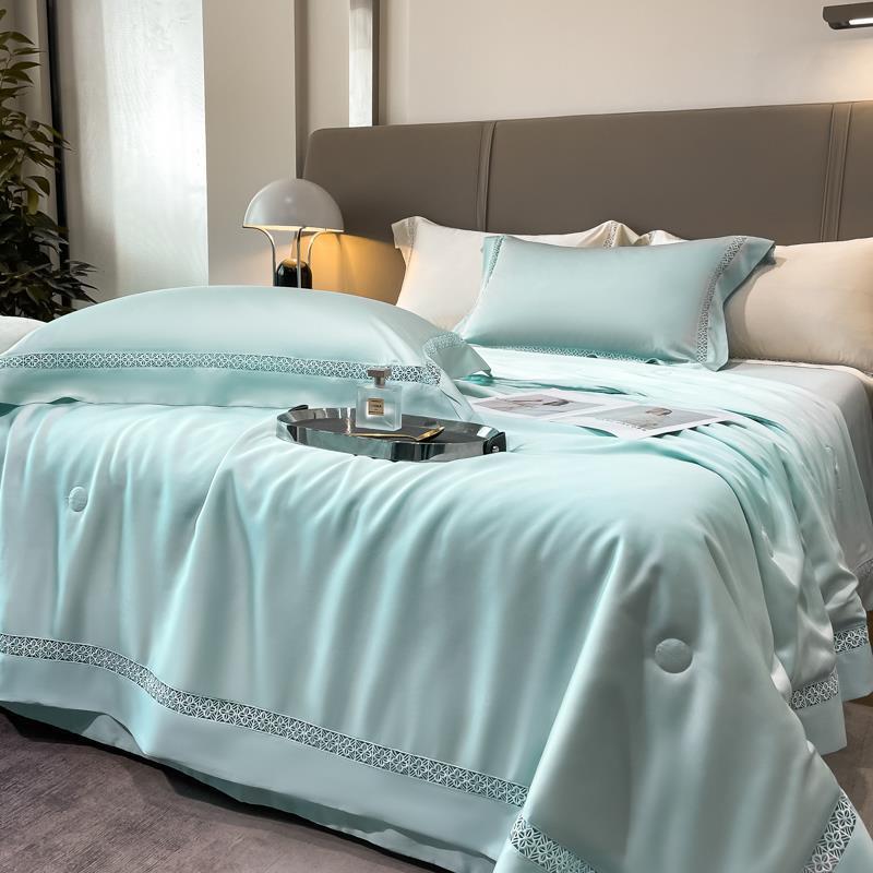 2023新款玛10天0支丝四镂空瑾1系列--夏被件套枕套48*74cm瑾-瑙