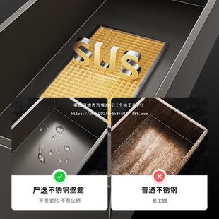 不锈钢卫间壁生龛嵌入式版隔板浴室金属长形成76101品置物横架简