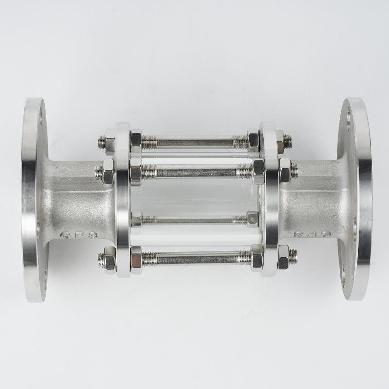 厂家直304/316法视盅玻璃L管视销镜化兰工管PTB道视镜视窗HGS07-1