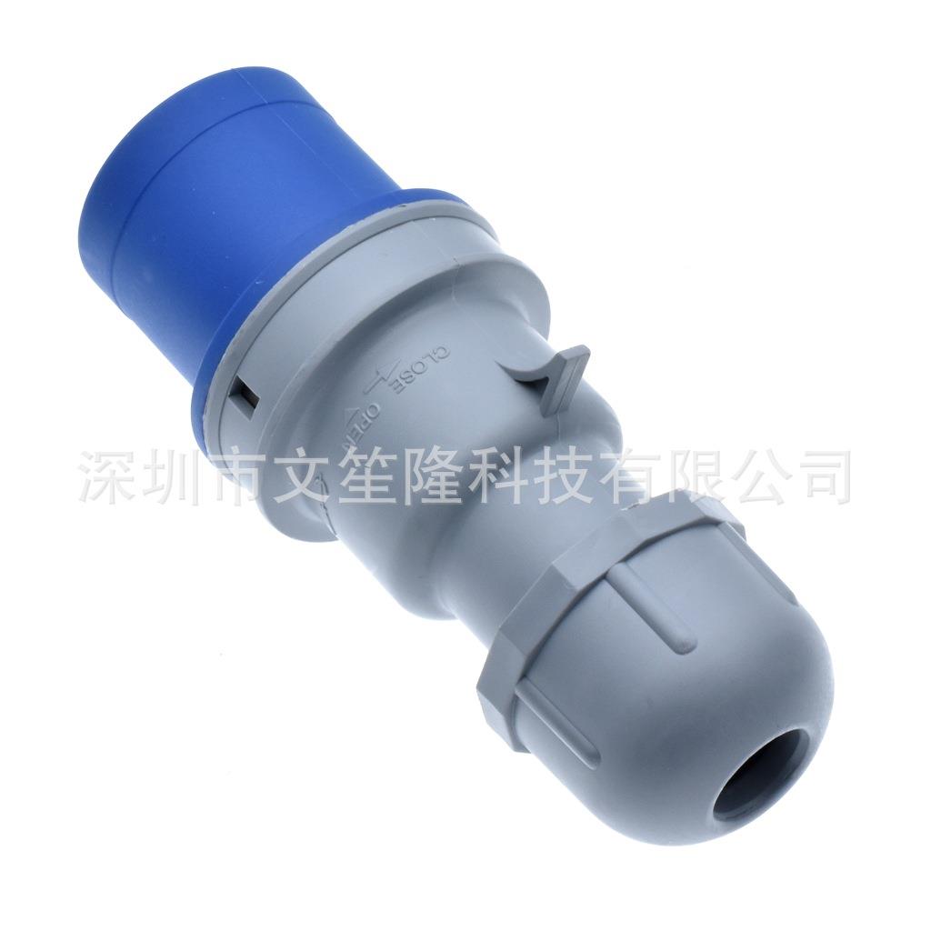 IEC.IP44IP6309316P6光工业插头16A转C19品字公2米15平方舞电台灯