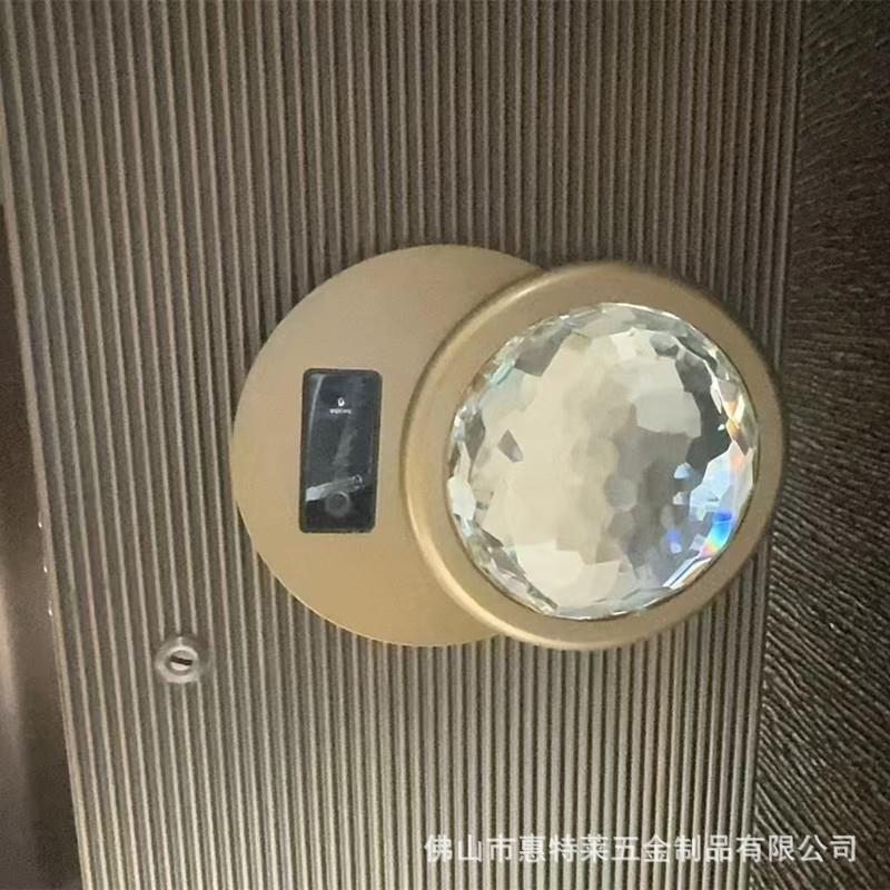 厂价钢欧式豪华水晶00300球古色大铜门拉手不锈玻璃门酒店KTV门出