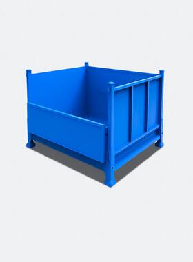 浙江厂家仓LSM库重间型金属物箱周箱车钢制折叠式物流零件料存转