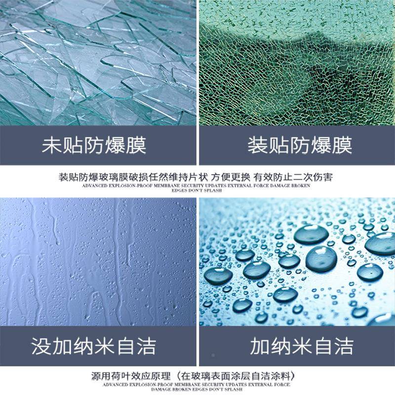 澳宁洁整体淋形房弧扇浴室隔断干湿分离卫浴生间玻无品牌/璃门推