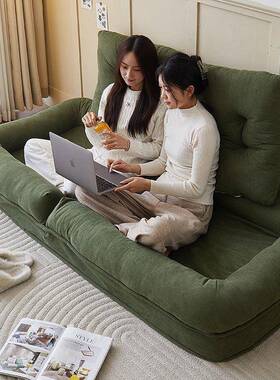 懒人沙发类狗窝房单间卧室小沙发人双人懒人椅躺CJO可可睡折叠沙