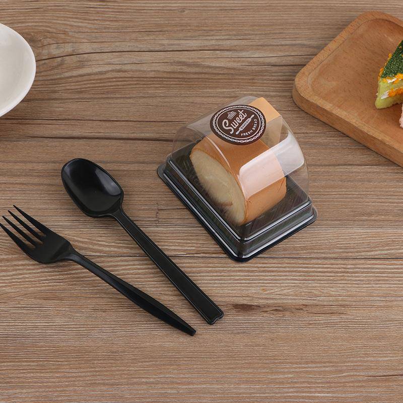 装厂直家销透明千层糕蛋盒三明治吸塑包盒MG三角形圆形西点小蛋糕