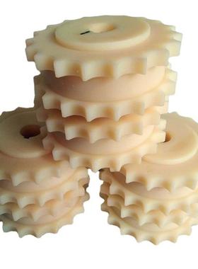 工轮业尼龙齿塑料链2轮81主动从轮动轮输送机配件INX机加链轮