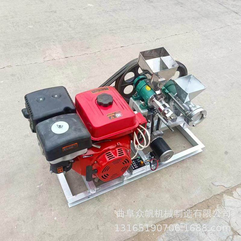 商用摆摊爆米花机多能五谷LOY杂粮膨化合机米面组机空心糖棒功酥