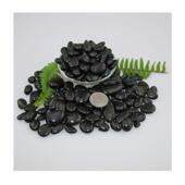 自然圆润铺 卵园STY20241林源绿化工程专用 海头 天然白珠鹅石